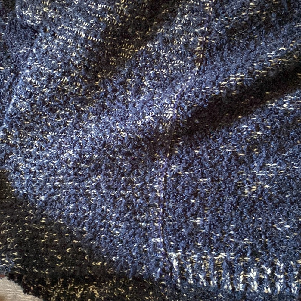 Womens sweater cardigan blue chunky warm thick eminent - Picture 5 of 5